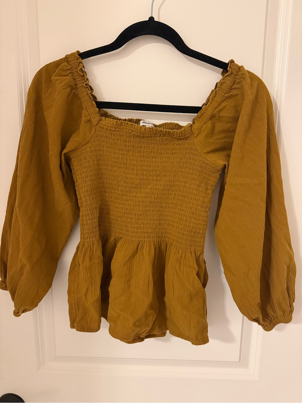 Madewell Puff Sleeve Blouse